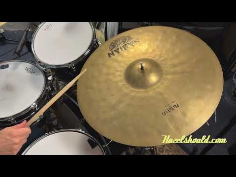 Unique Sabian ORIGINAL VAULT TOUR PROTOTYPE HHX 22” 3172 g Dark & Low! SOLID BELL! HH image 9