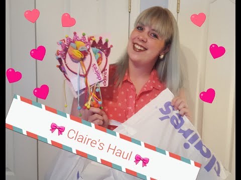 Huge Claire's Haul!