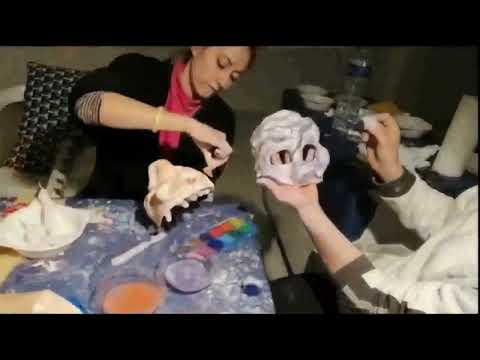 Costruzione della Maschera di Commedia dell'Arte a cura di Mario Gallo