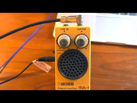 Boss MA-1 Mascot Amp 1980 - 1983 - Yellow image 6