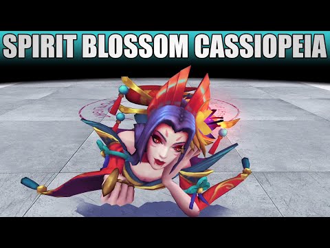 Spirit Blossom Cassiopeia Ruby Chroma - League Of Legends