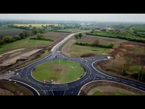 DN7 Hatfield Link Road - Drone Footage - April 2020