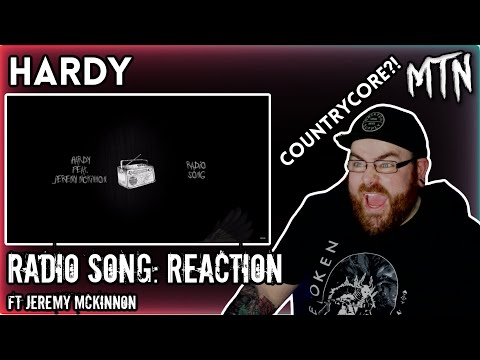 COUNTRYCORE?! - HARDY - RADIO SONG (FT. JEREMY MCKINNON) - REACTION - THIS IS GOLD!!
