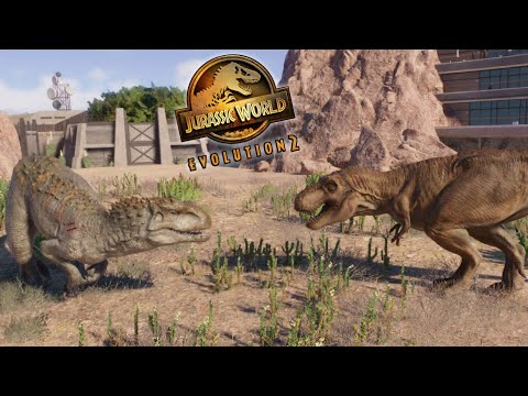 T. Rex vs All Large Carnivores – The Ultimate Dinosaur Battle! | Jurassic world evolution 2