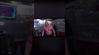 Download lagu Brock Lesnar throws title at Vince McMahon after Wrestlemania 34 match mp3