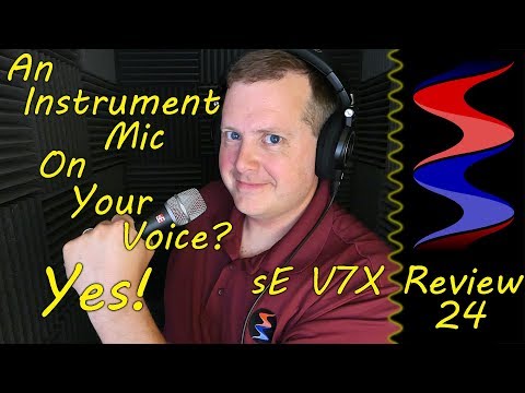 sE Electronics V7X Instrument Mic - Sound Speeds Review