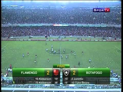 Flamengo 2x2 Botafogo - 2009 - Carioca 2009 Finais 2º Jogo
