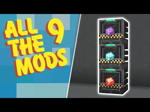 EPIC Modded Minecraft EP9: Mekanism and Refined Storage Automation!