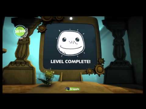 LBP2 100% Walkthrough World 1 - Grab & Swing Part 2