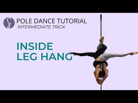 Pole Doubles Trick Tutorial: Inside Leg Hang