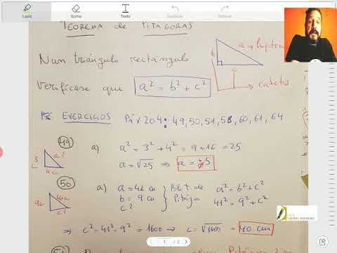 Vídeo: Teorema de Pitágoras