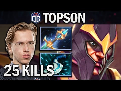 OG.TOPSON SILENCER WITH 25 KILLS - DOTA 2 7.23F GAMEPLAY