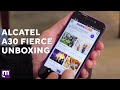Alcatel A30 Fierce Unboxing MetroPCS Product Review