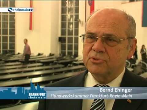 Handwerkskammer Frankfurt Rhein-Main überreicht Meisterbriefe