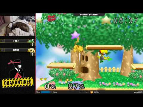 QR2 East - Fray (Yoshi) Vs. B33f (Pikachu) Super Smash Bros Winners Quarters - SSB64