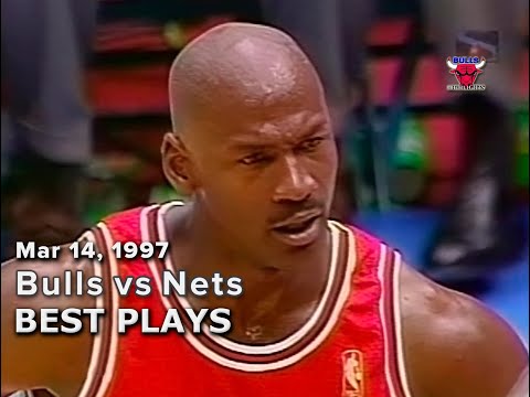 March 14, 1997 Bulls vs Nets highlights