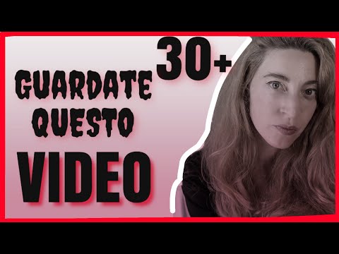 Avere più di 30 anni. COSA PENSO veramente dell` età.