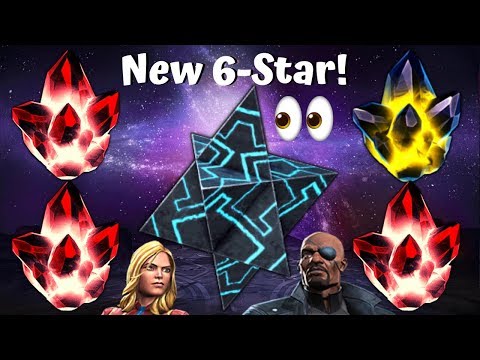 6-Star Crystal Opening! New Champ! 4x 5-Star Opening! - Marvel Contest of Champions