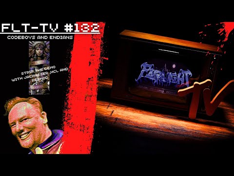 FairLight TV #132, Behind the scenes of  Codeboys and Endians with Booze Design