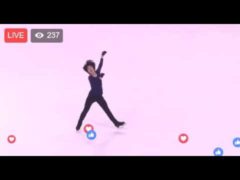 2016 1208 JGPF Jun Hwan CHA Short Practice 차준환 쇼트 런쓰루