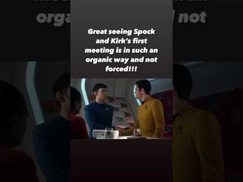 Strange New Worlds "Lost In Translation" and the iconic first meeting of Kirk and Spock!!!