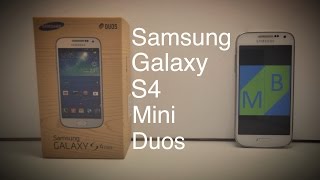 Samsung I9192 Galaxy S4 Mini Duos (Black Mist) - відео 4