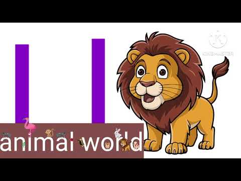 Baby TV my first letters beginning with letter l