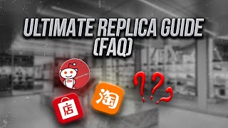 Updated Replica Guide (FAQ)