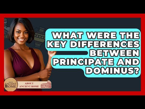 What Were The Key Differences Between Principate And Dominus? - All About Rome