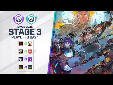 [DROPS] OWCS 2025 | NA & EMEA | Stage 3 Playoffs Day 1