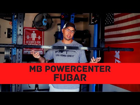 MB Power Center FUbar | BEST SPECIALTY BARBELL FOR DEADLIFT? | Strongman Gym Equipment Review