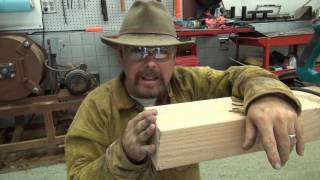 TIMBERING A SMALL MINE !!! Making the Supports. ask Jeff Williams