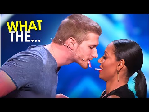 Contestant Tries to KISS Mel B on America’s Got Talent