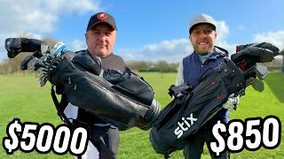 $850 2026 Stix Golf Set vs $5,000 Custom Clubs - PGA Pro Takes on 5 Handicap!