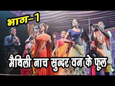 सुन्दर वन के फूल मैथिली नाच भाग -1 #comedy_nach_program #sunder wan ke ful