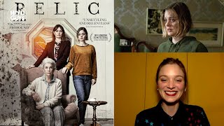 Bella Heathcote on the psychological horror of Relic video