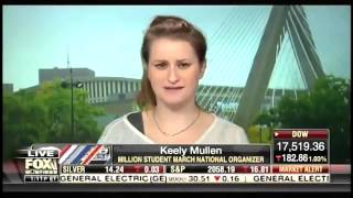 Neil Cavuto exposes Keely Mullen for the MORON she is