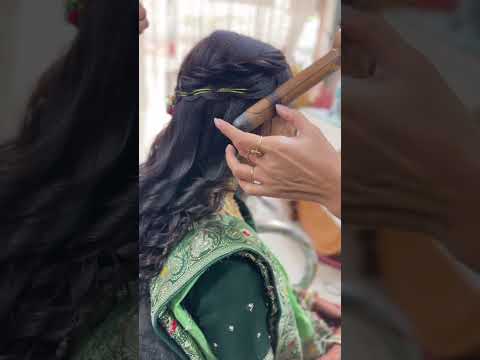 New Bridal Makeup & Hairstyle Look 2023 #reels #Shorts #instagram #Bride #mua #makeup #hairstyle