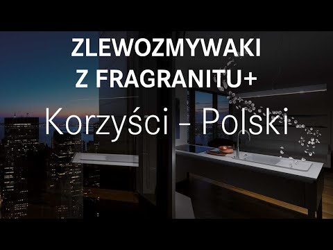 Zlewozmywaki z Fragranitu+