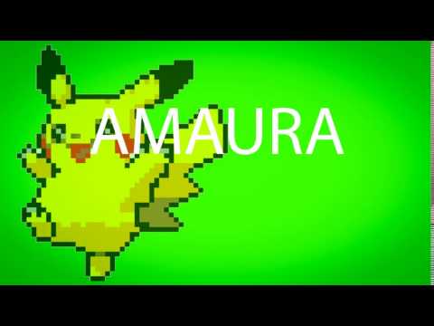 how to pronounce AMAURA [ Pokémon GO ]