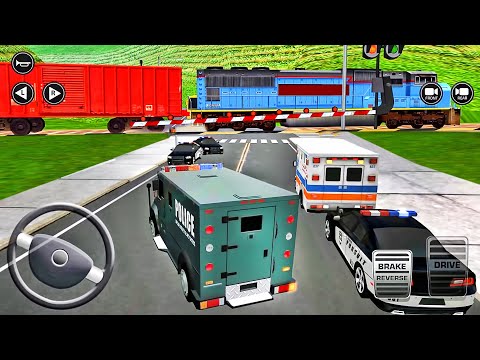 Police Bus Driving Simulator 2020 - 3D Bus Transporter Driver - Best Android GamePlay #2
