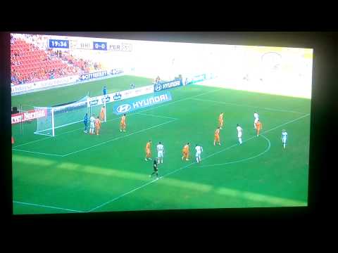 Dino Djulbic Goal - Perth Glory Vs Brisbane Roar 29/11/2014