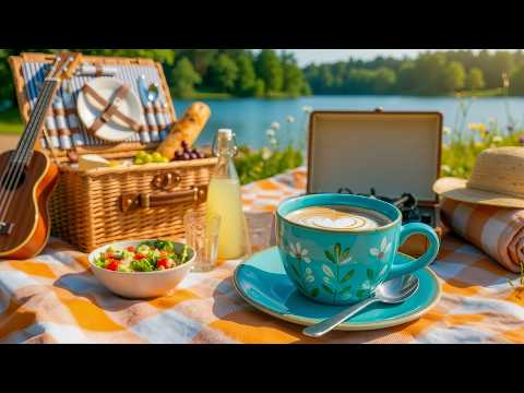 Positive May Morning Jazz ☕ Delicate Summer Coffee with Happy Bossa Nova for Deep Focus & Relaxing
