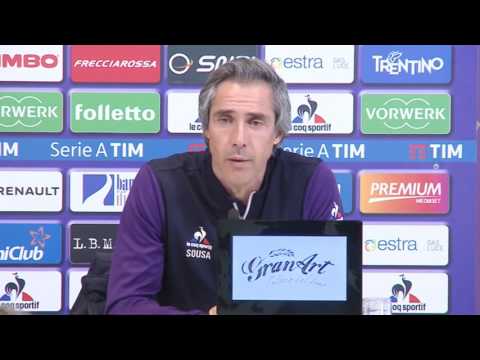 2017-02-27 FIRENZE - STASERA FIORENTINA- TORINO_ SOUSA SU CONTESTAZIONI