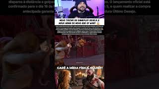 😱 Novo trecho de gameplay REVELA A NOVA ARMA do novo God of War!