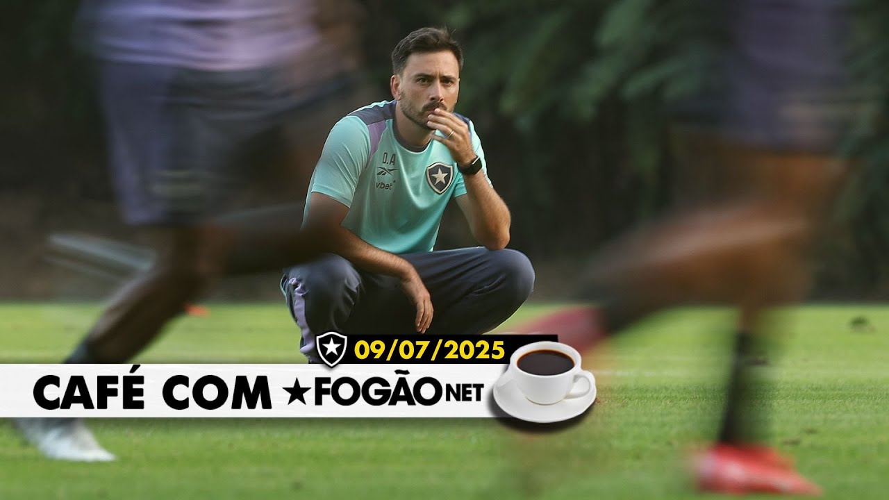LIVE CAFÉ COM FOGÃONET | Davide Ancelotti inicia trabalho no Botafogo; clube nega interesse em Roberto Firmino LIVE CAFÉ COM FOGÃONET | Davide Ancelotti inicia trabalho no Botafogo; clube nega interesse em Roberto Firmino