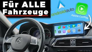 Apple Carplay & Android Auto für ALLE Fahrzeuge nachrüsten I 2024 Tutorial