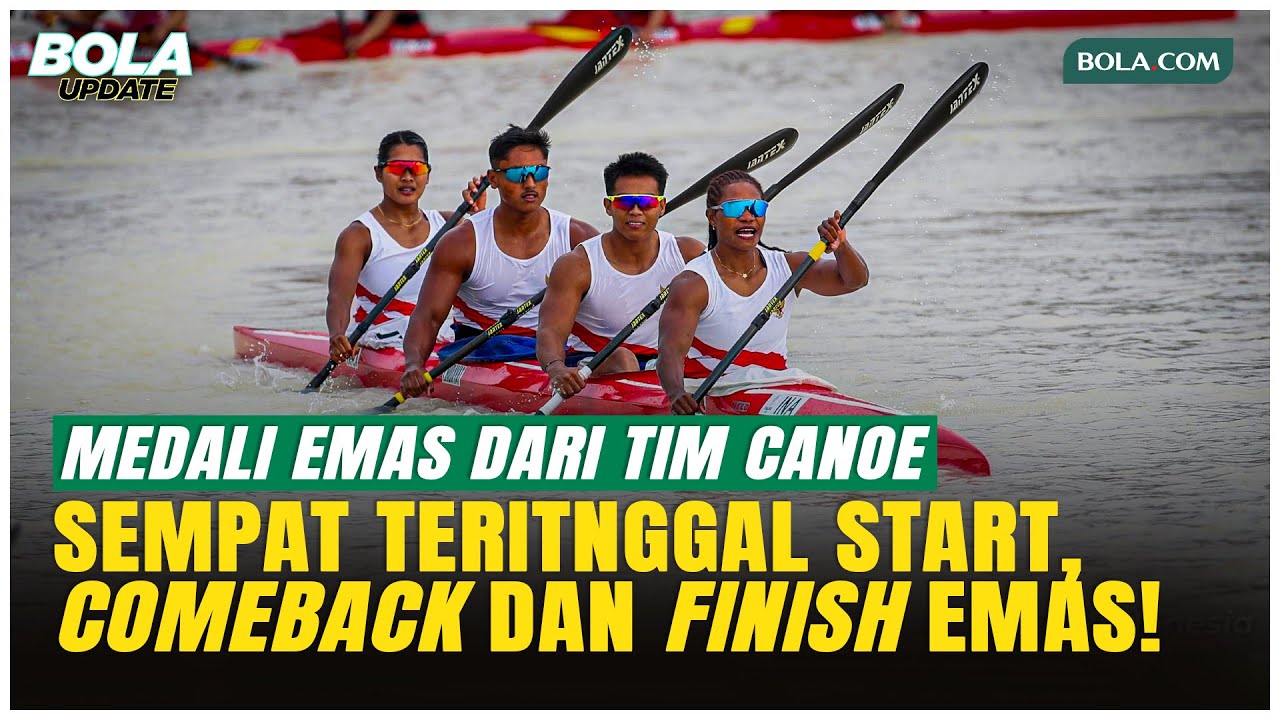 Start Tertinggal, Finish Emas! Aksi Gila Tim Canoe Indonesia di SEA Games 2025 Bikin Merinding!