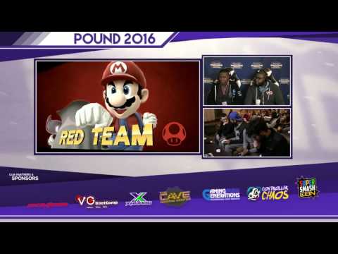 Pound 2016 Doubles - Dabuz & Hyuga Vs. Jbandrew & Ally SSB4 WQ  Smash Wii U - Smash 4