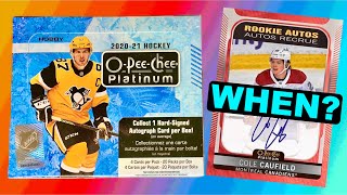 So.... WHERE IS 2021-22! - Opening a Hobby Box of 2020-21 O-Pee-Chee Platinum Hockey